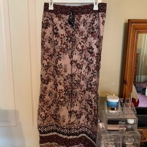 Loose fitting 100% rayon pants